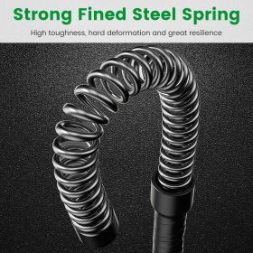 1Pair Ropeless Battle Ropes for Home Portable Compact Workout Exercise Training Battle Rope With Waist Strap for Women Men Strength Training Spring Ba